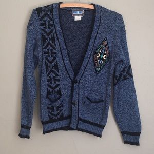 Vintage Bugle Boy Cardigan, Sz M